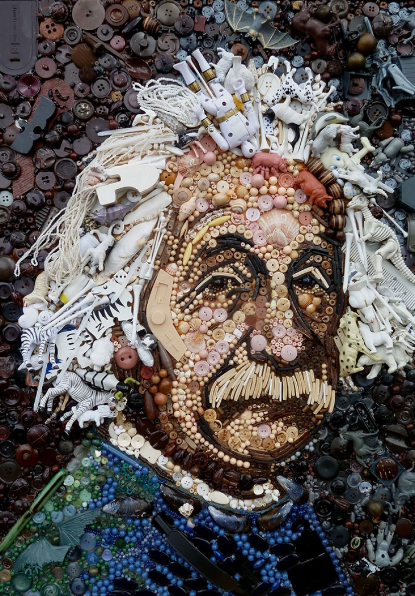 Throw Out: Art by Jane Perkins