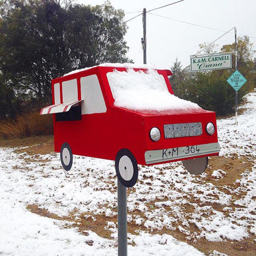 Tienes una carta: buzones insólitos, extraños y divertidos