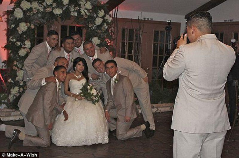 To have time to get married is the dying wish of an 18—year-old girl