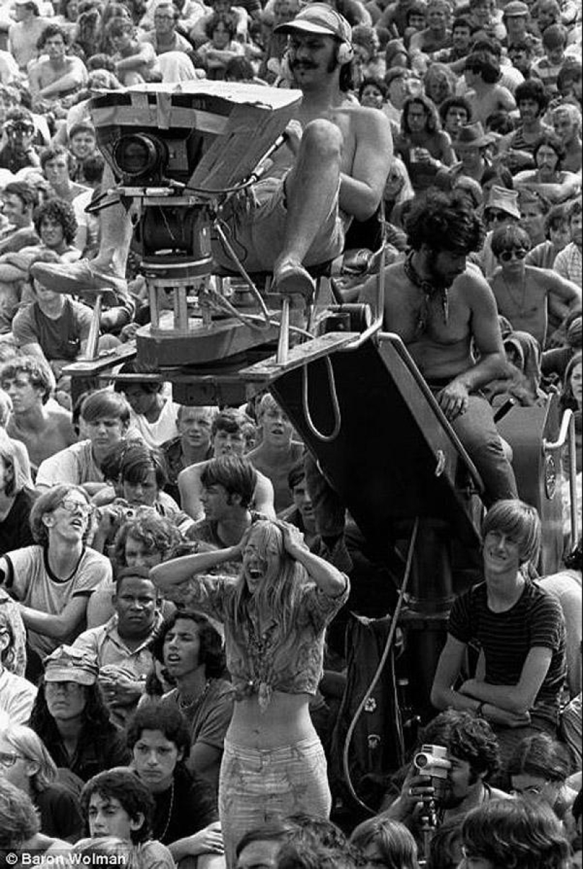 To the 45th anniversary of the legendary festival: still unseen photos of Woodstock