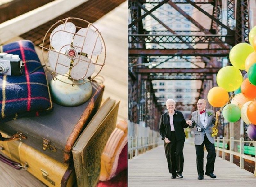 Tocando Love-Story para el aniversario de boda