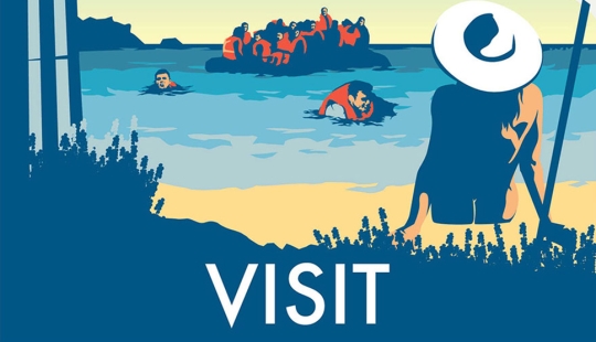 Too honest tourist retro posters