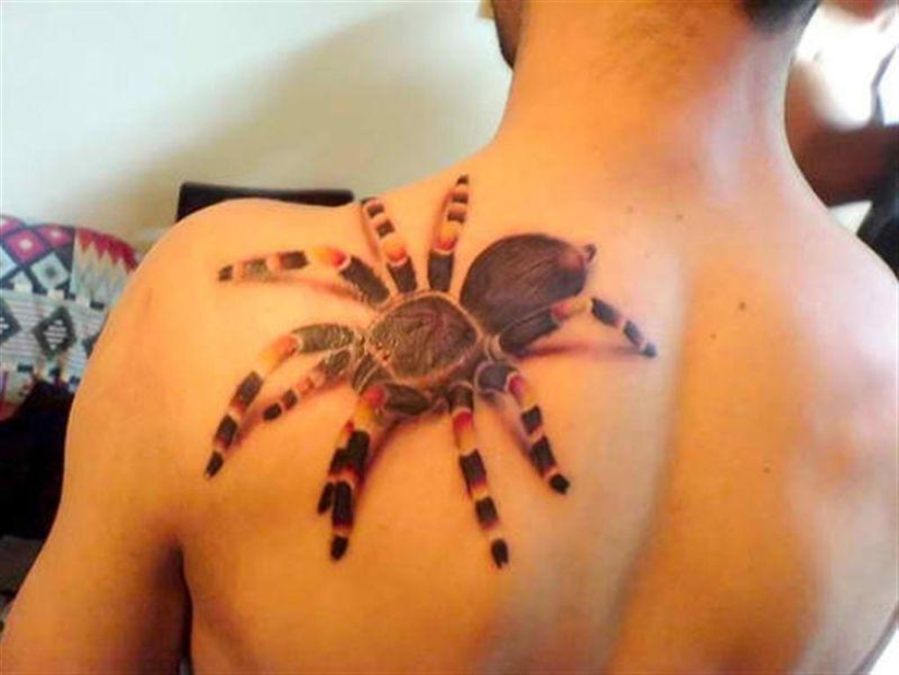 Too realistic drawings on the body