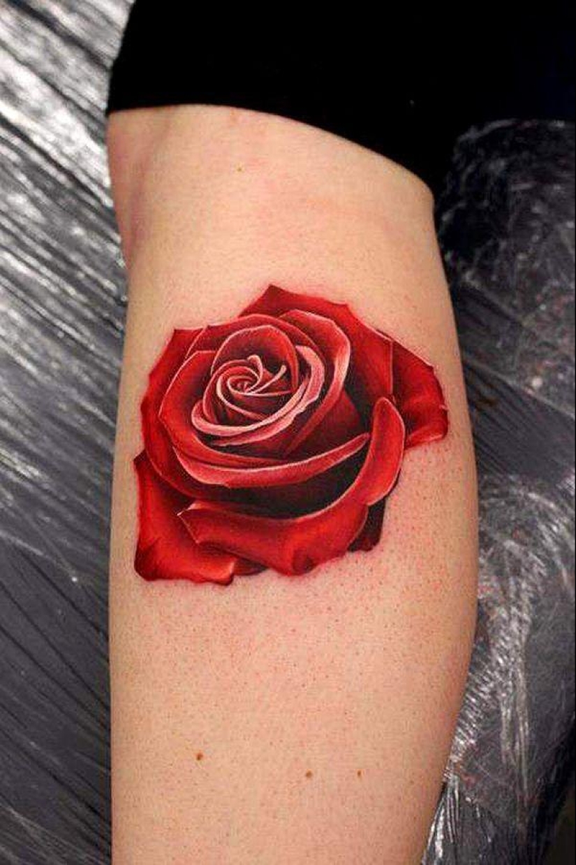 Too realistic drawings on the body