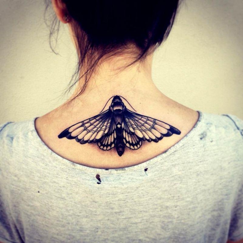 Too realistic drawings on the body