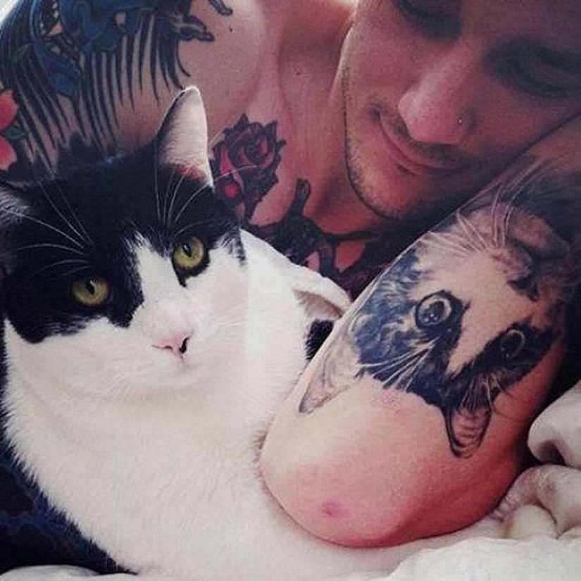 Too realistic drawings on the body