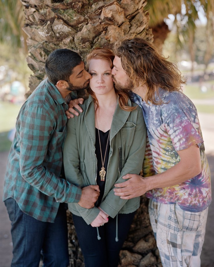 Touching Strangers: Strangers hug each other