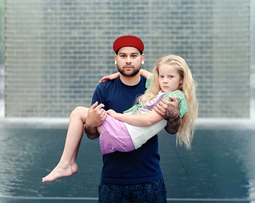 Touching Strangers: Strangers hug each other