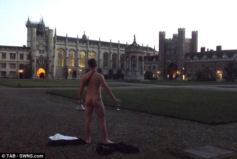 Tough Nuts: finalists of the Cambridge University Best Buttocks Competition