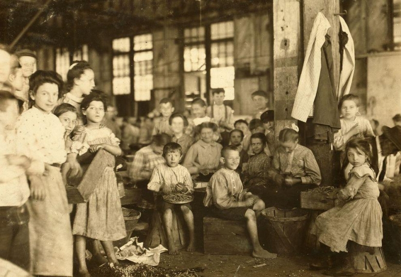Trabajo infantil en Estados Unidos a principios del siglo XX