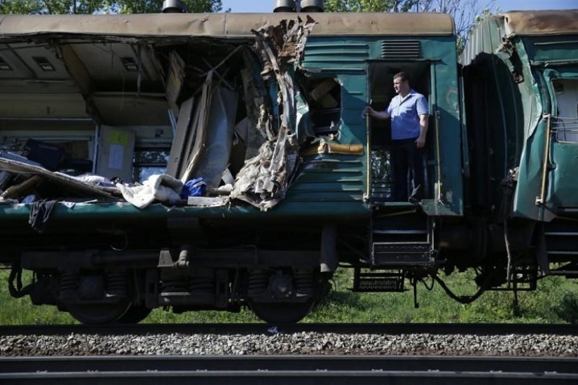 Tragedia en el ferrocarril en los suburbios
