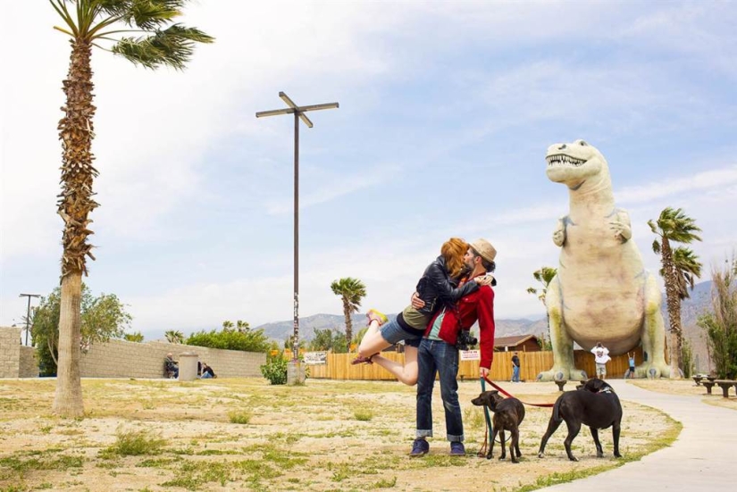 Traveling kiss