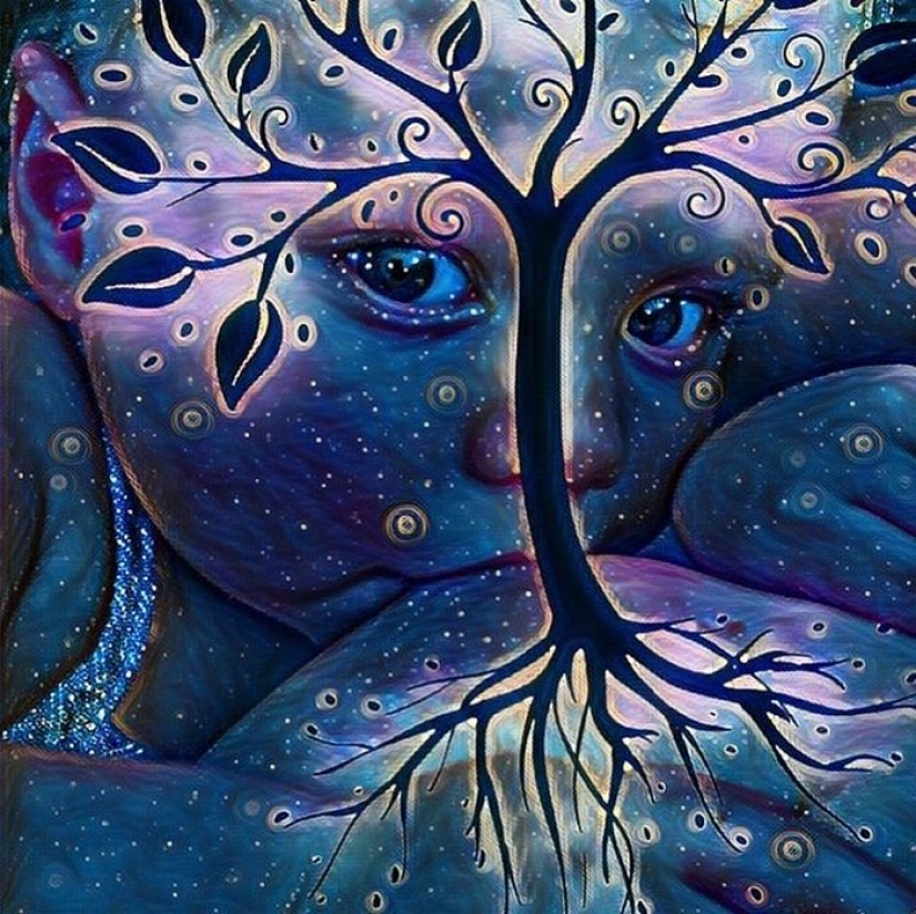 Tree of Life: pictures of breastfeeding that flooded the Internet Tree of Life: pictures of breastfeeding that flooded the Internet