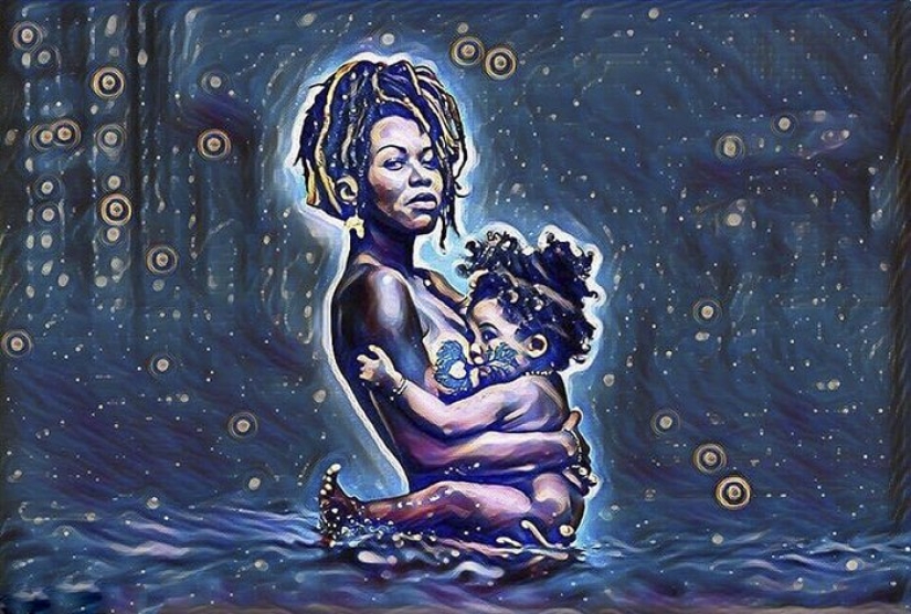 Tree of Life: pictures of breastfeeding that flooded the Internet Tree of Life: pictures of breastfeeding that flooded the Internet