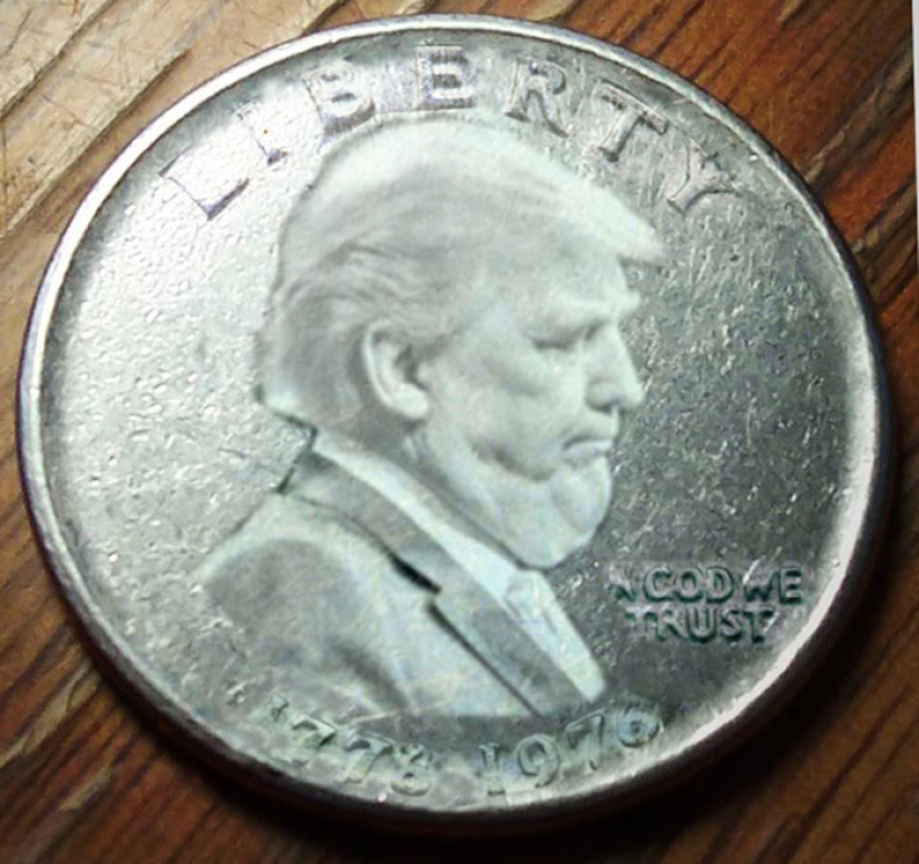 Trump asked not to publish his pictures with a double chin, but the Internet responded with photojabs