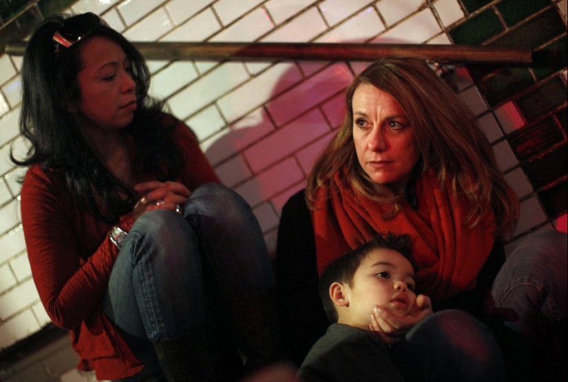 Two mothers, two children, one family