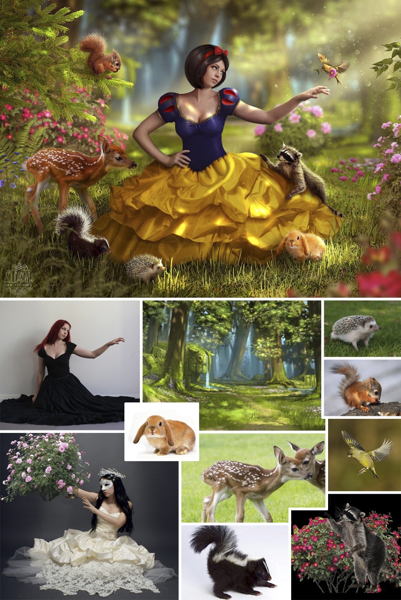 Ukrainian photographer Victoria Solidarnykh works wonders with photoshop