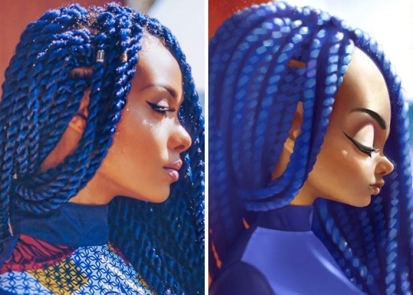 Un amante de Disney y Pixar convierte retratos de gente común en dibujos animados, ¡y es increíble!