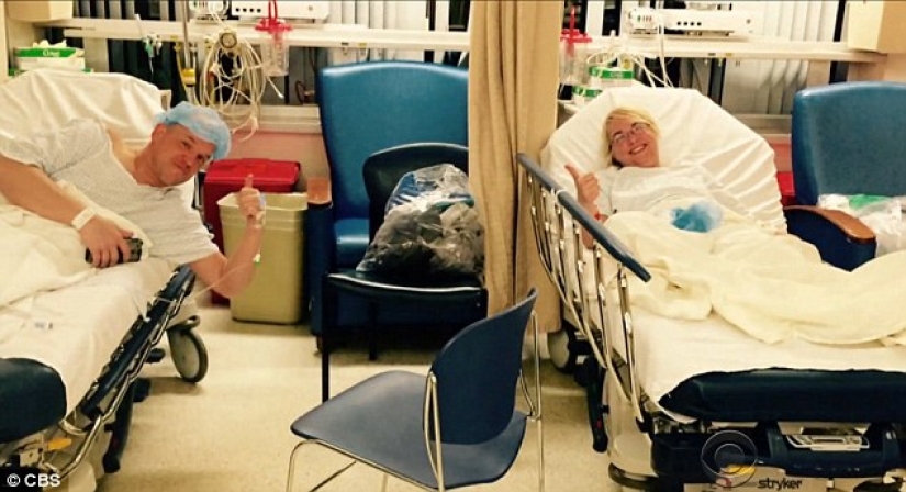 Un canadiense donó un hígado a una chica extraña, y luego se casó con ella Un canadiense donó un hígado a una chica extraña, y luego se casó con ella