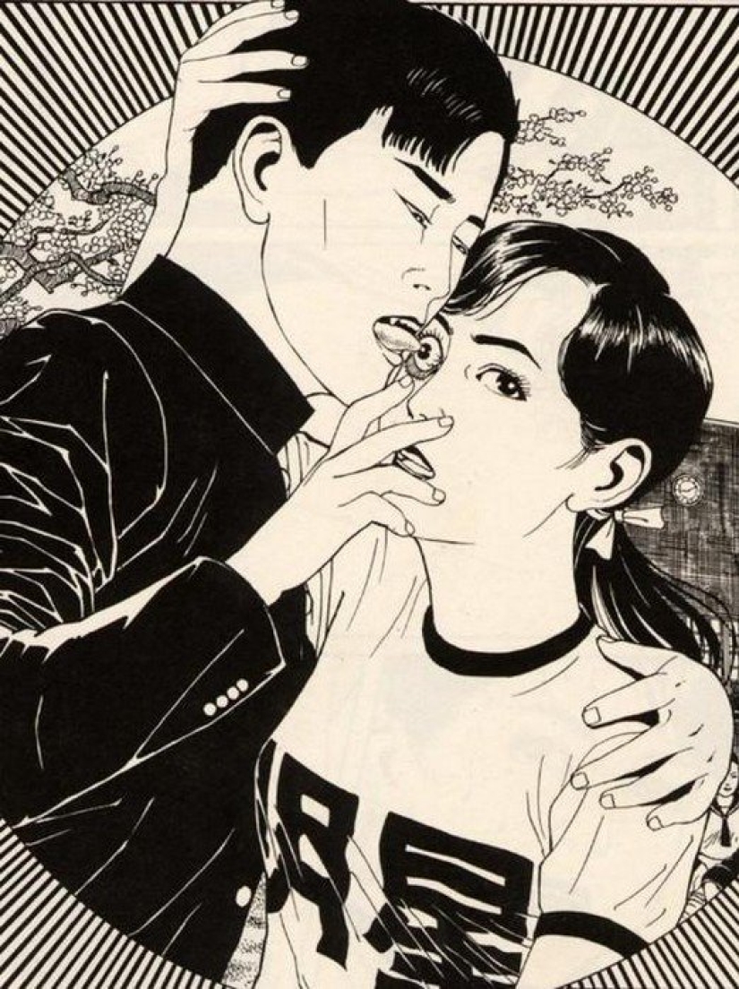 Un ilustrador japonés cuyo trabajo es tan obsceno que está prohibido en su país natal