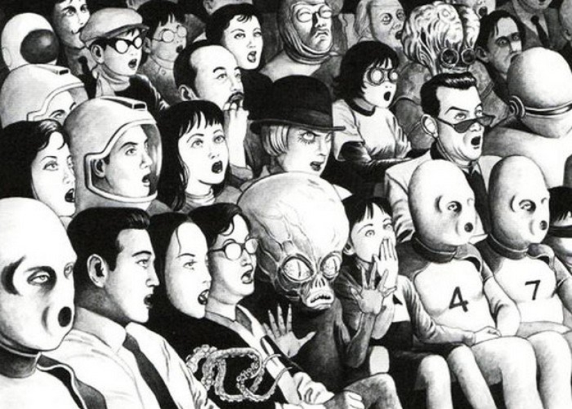 Un ilustrador japonés cuyo trabajo es tan obsceno que está prohibido en su país natal