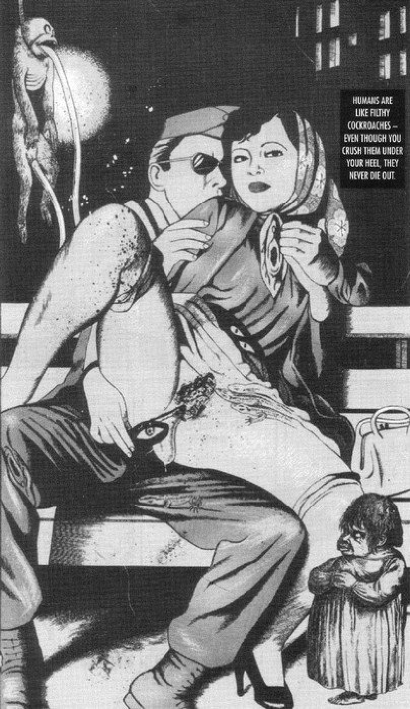 Un ilustrador japonés cuyo trabajo es tan obsceno que está prohibido en su país natal