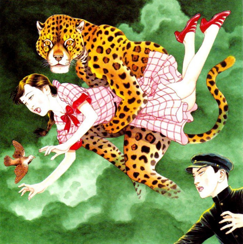Un ilustrador japonés cuyo trabajo es tan obsceno que está prohibido en su país natal