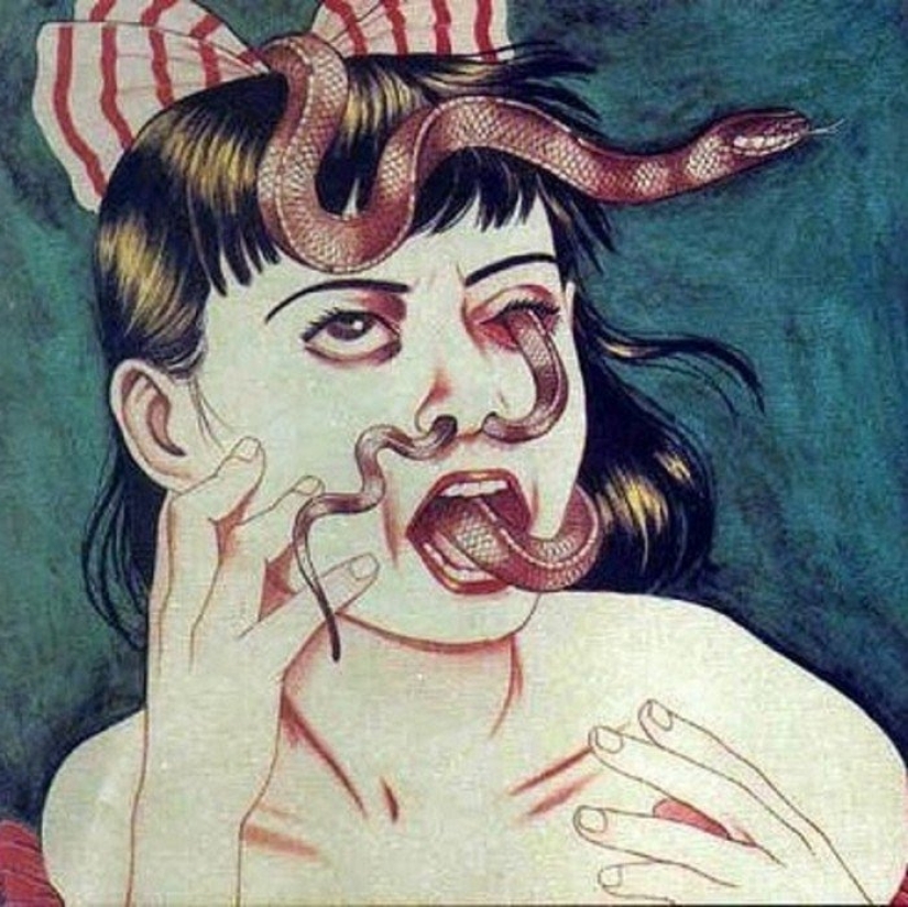 Un ilustrador japonés cuyo trabajo es tan obsceno que está prohibido en su país natal
