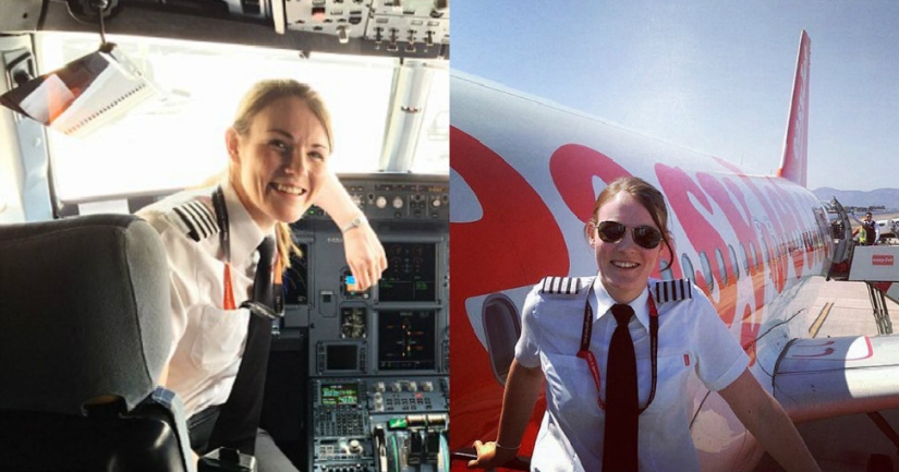 Una británica de 26 años es la capitana de avión más joven del mundo
