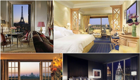 Una docena de las mejores vistas de hoteles del mundo Una docena de las mejores vistas de hoteles del mundo
