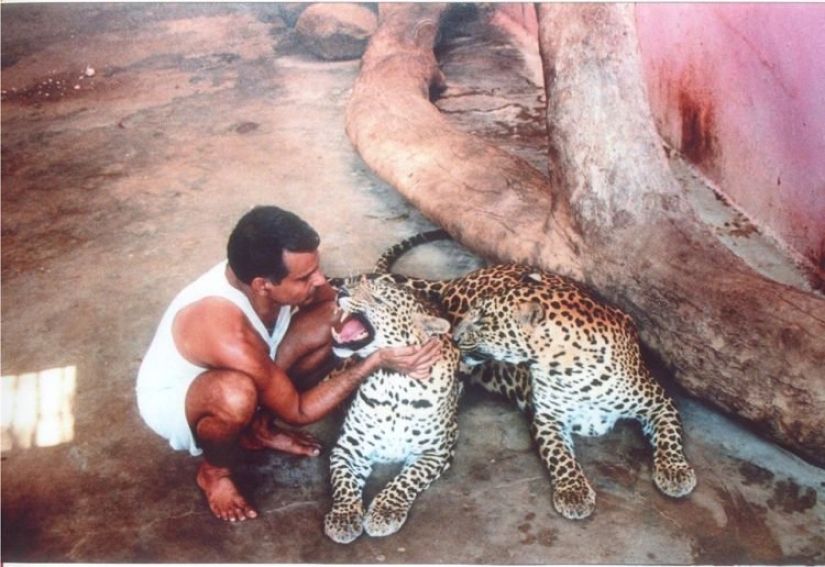 Una familia india ha acogido a cientos de animales salvajes huérfanos, convirtiendo su hogar en una reserva natural