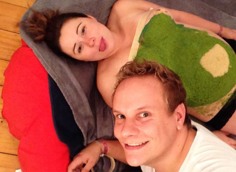 Una forma original de hablar del embarazo de tu mujer Una forma original de hablar del embarazo de tu mujer