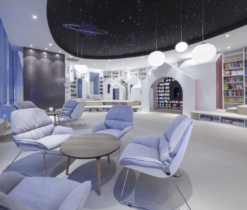 Una librería del futuro con un diseño fantástico ha abierto en China