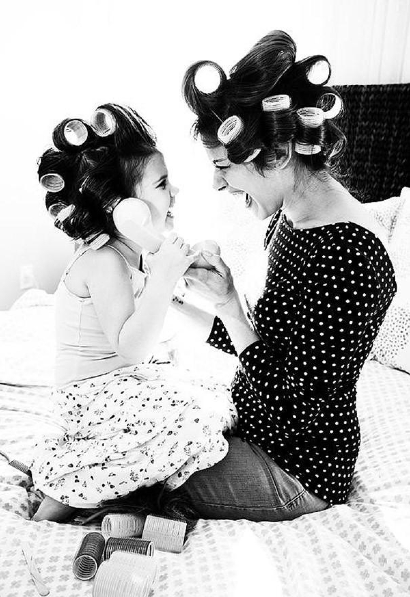 Una manzana de un manzano: madres encantadoras y sus hijas.