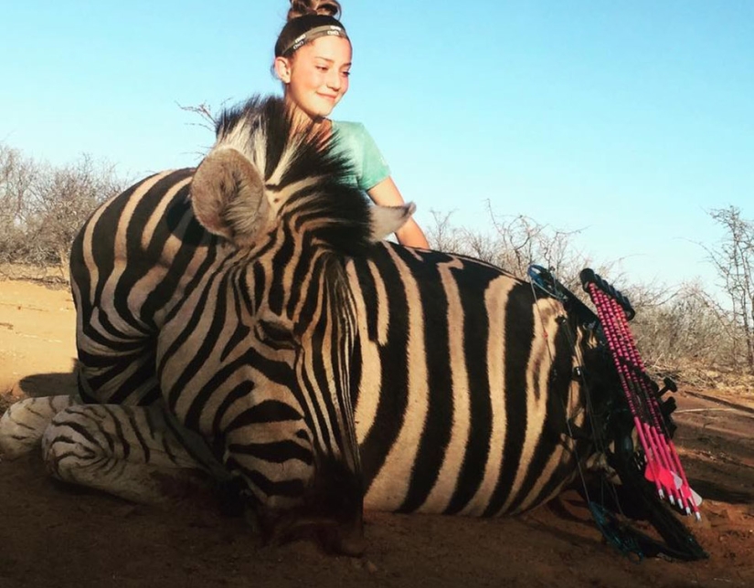 Una niña de 12 años a la que le encanta matar animales