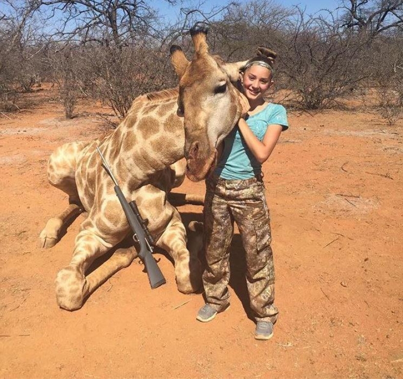 Una niña de 12 años a la que le encanta matar animales