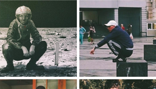 Una nueva tendencia en fotografía: los alemanes descubrieron la pose de un gopnik y la llamaron "sentadillas rusas" Una nueva tendencia en fotografía: los alemanes descubrieron la pose de un gopnik y la llamaron "sentadillas rusas"