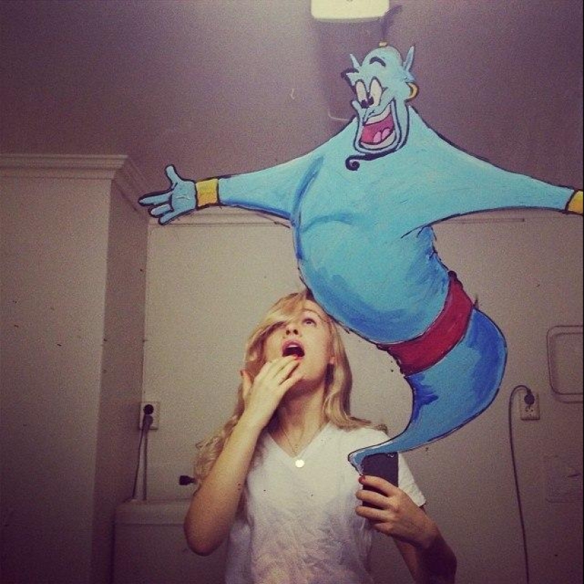 Una nueva toma en la selfie Una nueva toma en la selfie