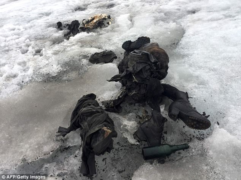 Una pareja casada que desapareció hace 75 años fue encontrada en un glaciar suizo