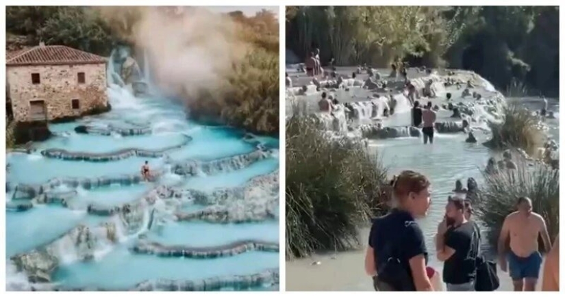 Una selección de fotos "espectativa y realidad" cuando me fui de vacaciones