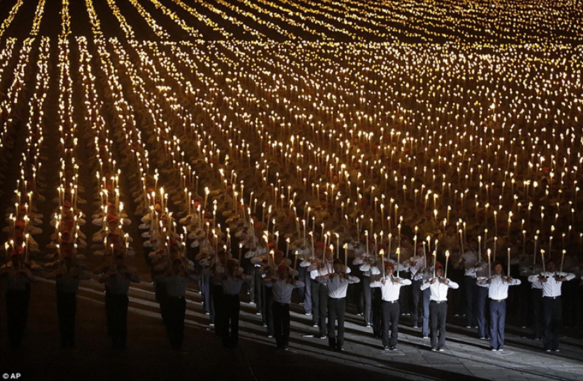 Unbridled fun: how North Korea celebrated the congress of the ruling party