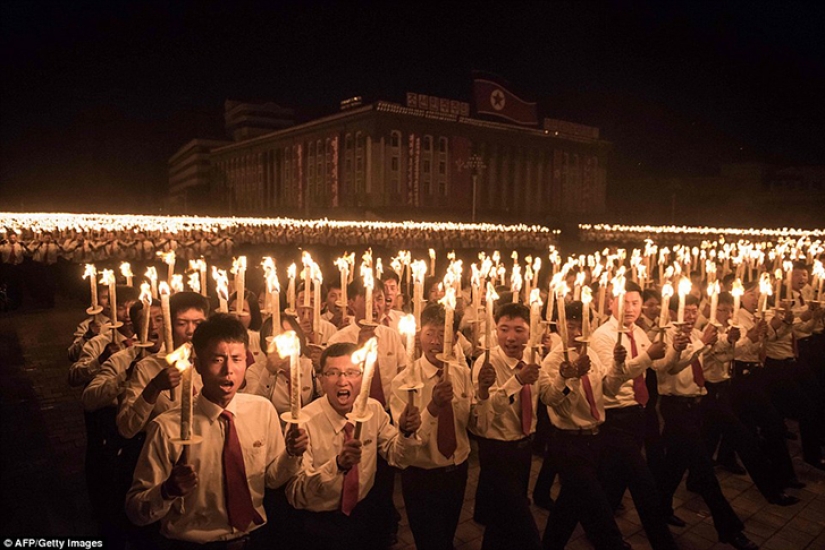 Unbridled fun: how North Korea celebrated the congress of the ruling party