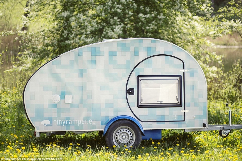 Under the roof of your house: with such a trailer, you will not want to return home