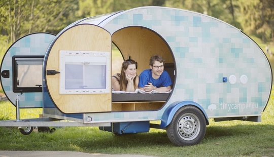 Under the roof of your house: with such a trailer, you will not want to return home