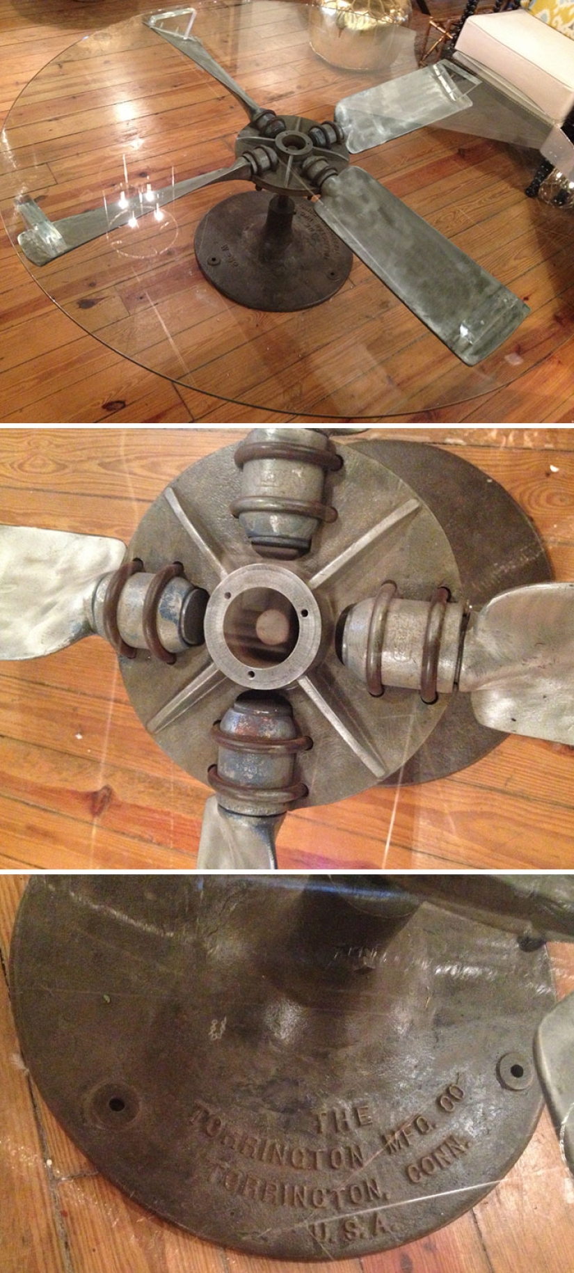 Under the wing of an airplane: fantastic furniture made from old airplane parts Under the wing of an airplane: fantastic furniture made from old airplane parts