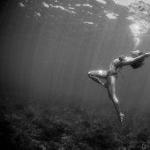 Underwater with Mika Kamara