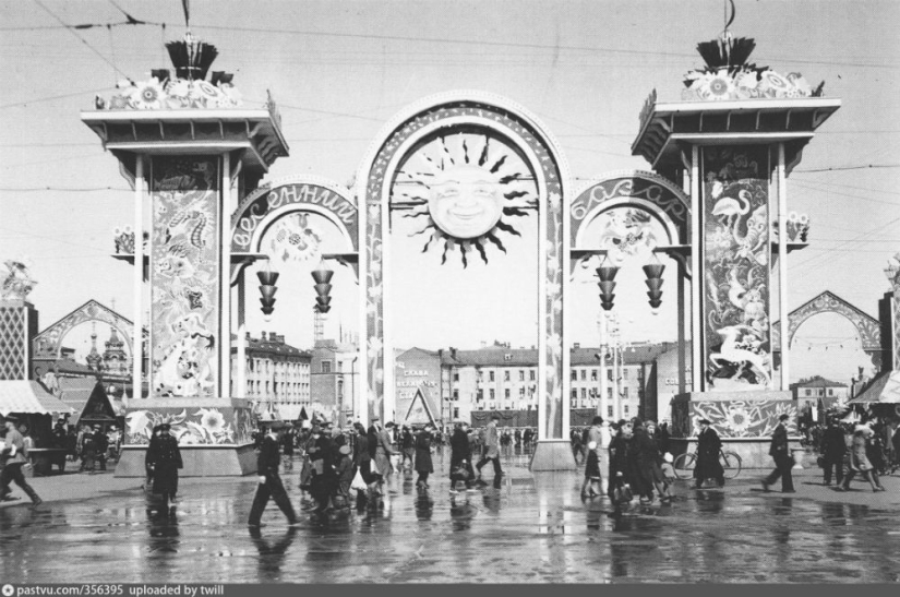 Unique arches will decorate Moscow on the City Day