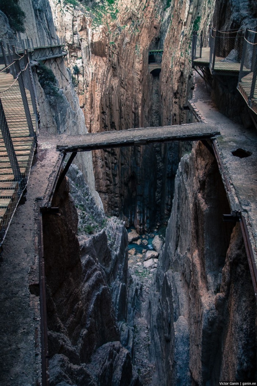 Uno de los senderos más peligrosos del mundo - Caminito del Rey Uno de los senderos más peligrosos del mundo - Caminito del Rey