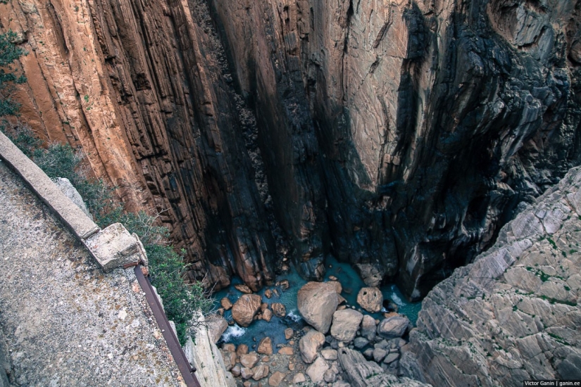 Uno de los senderos más peligrosos del mundo - Caminito del Rey Uno de los senderos más peligrosos del mundo - Caminito del Rey