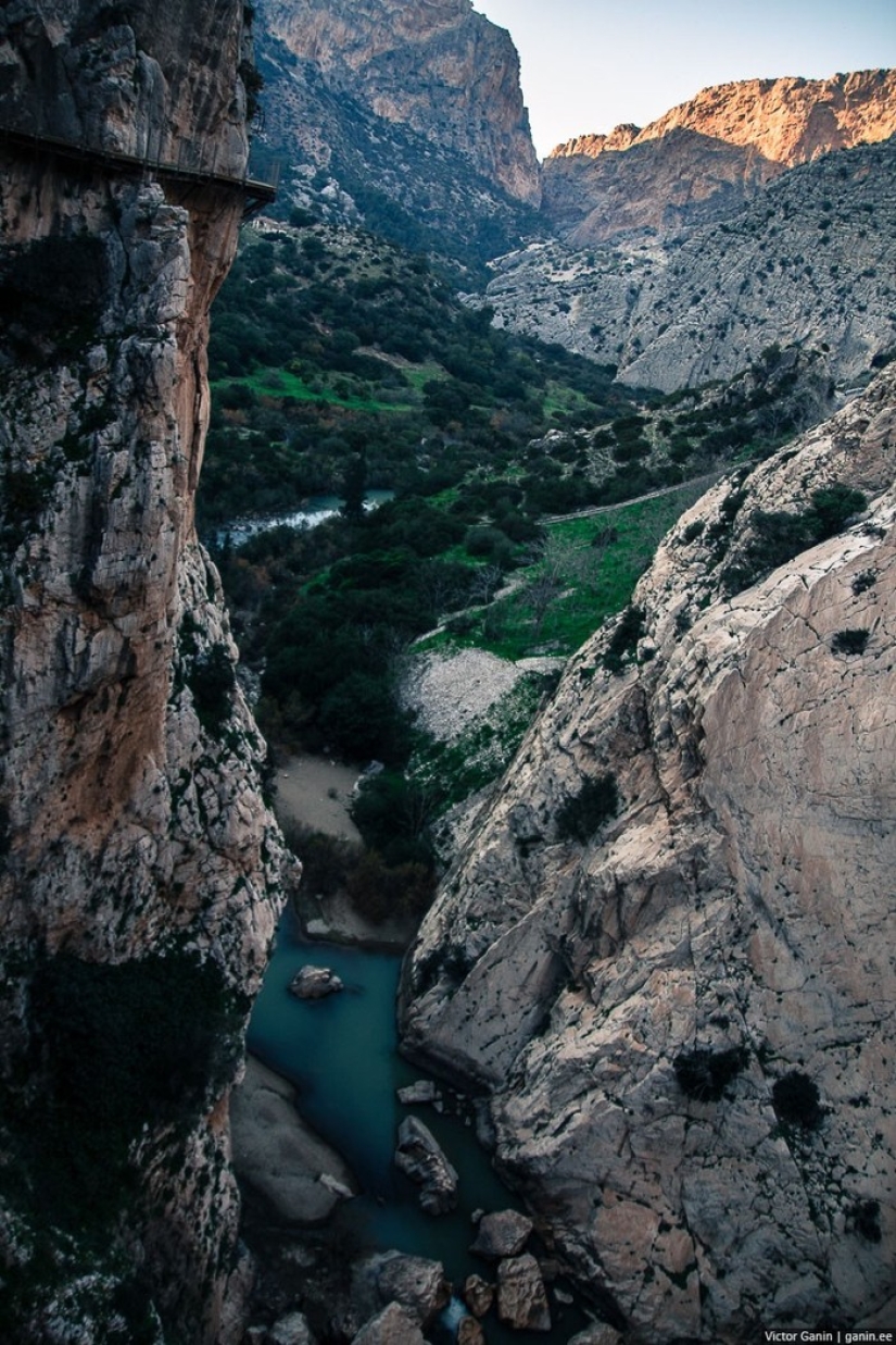 Uno de los senderos más peligrosos del mundo - Caminito del Rey Uno de los senderos más peligrosos del mundo - Caminito del Rey